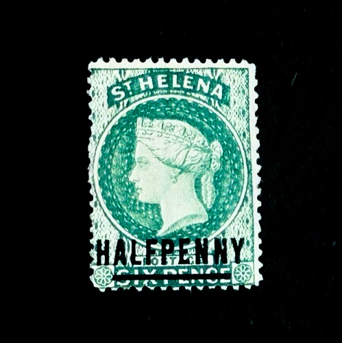 Helena stamp 1885 queen - helena,