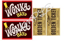 Large Wonka Bar / Golden
