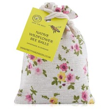 WILD FLOWER SEEDS BEE BOMBS  SEED BALLS Seed Bombs  UK  COTTON FLORAL POUCH