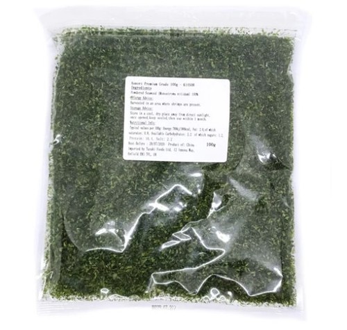 Dried aonori seaweed - dried,