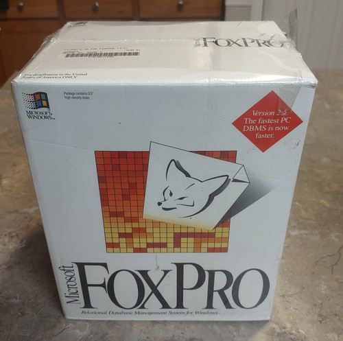 Nos microsoft foxpro 5 for - nos, 2.5