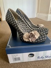 Ladies Ruby Shoo Eva Sand Size 7