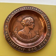 The Royal Veterinary College Championship Dog Show 1927 Copper Prize Dish