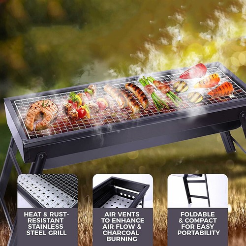 Portable folding charcoal - charcoal, bbq