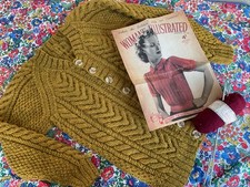 1940s Vibe Childs Hand Knitted