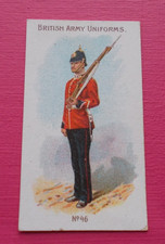 cigarette cards WILLS WILD WOODBINE BRITISH ARMY UNIFORMS #46