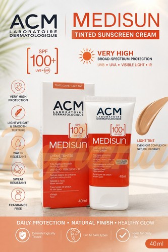 Acm medisun spf 100 tinted - medisun,