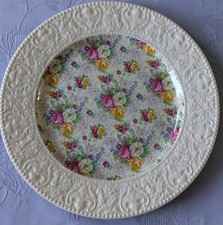 Lord Nelson Ware Rose Time Plate 28 cm Wide Made In England