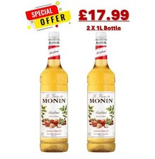 Monin Syrups 2 x 1L Premium