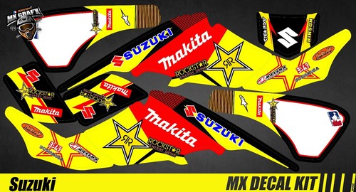 Quad decal kit suzuki - quad, ltz