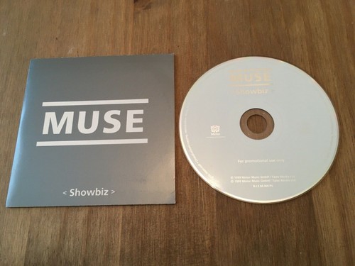 Muse german showbiz promo card - german,