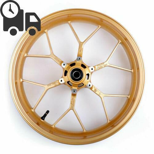 Front wheel rim 5 gold - front, 3.5"