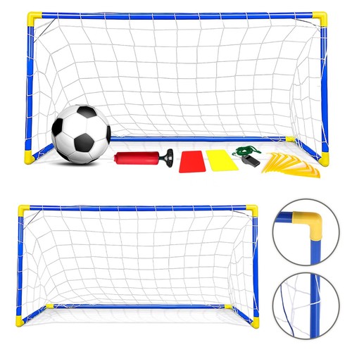 2pcs kids soccer - football, goal