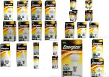Energizer LED Light Bulbs Candle Round Golf GLS Reflector Pearl Warm White   3's
