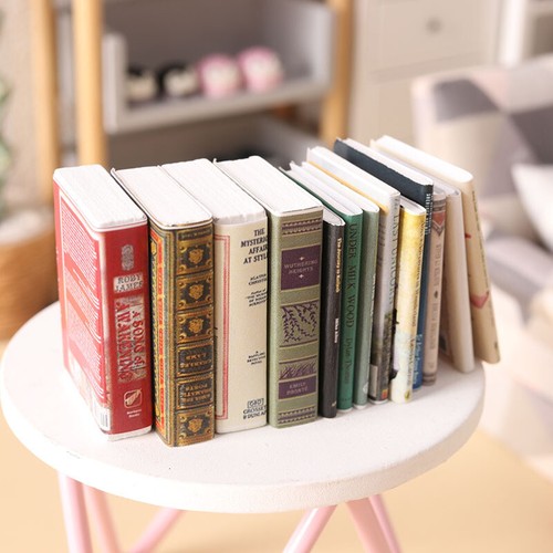 20pc scale mini books - 1/6,