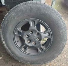 ⭐  Mitsubishi Shogun Mk3 16 Inch Alloy Wheel & Good Tyre 5 Spoke 265/70r16 6mm+⭐