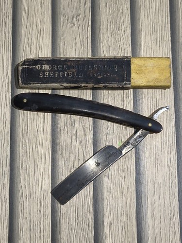 Antique straight razor - , george