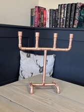 Copper Candelabra 4 Arm