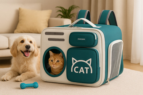 Large cat carrier travel - large,