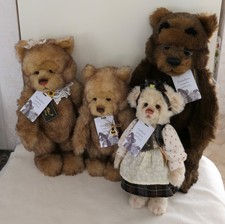 Charlie bear goldilocks and - charlie,