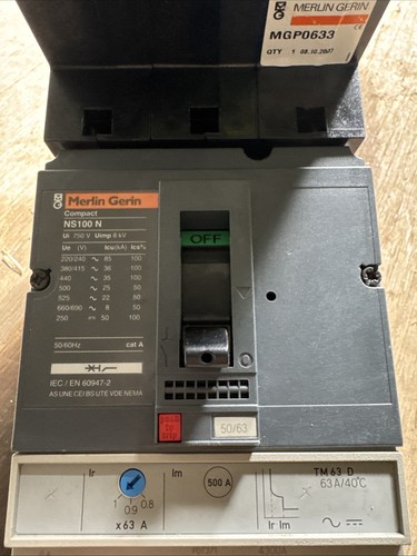 Merlin gerin ns100n tm63 63a - merlin,