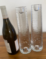 Kosta Boda  heavy  tall glass