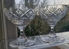 Pair of Vintage Crystal