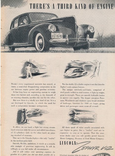 Magazine 1940 lincoln - -,