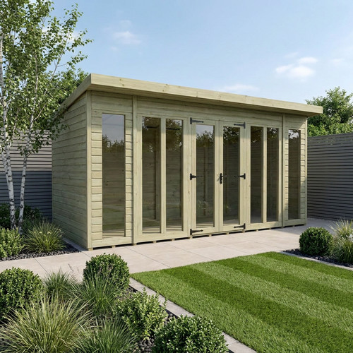Pent summer house full - 4,