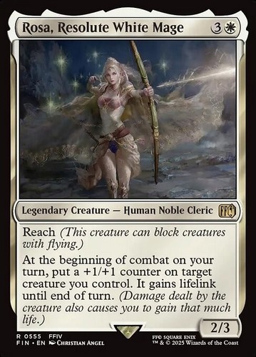 Rosa resolute white mage - resolute, ~