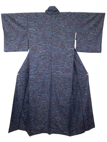 Vintage japanese tsumugi - vintage,