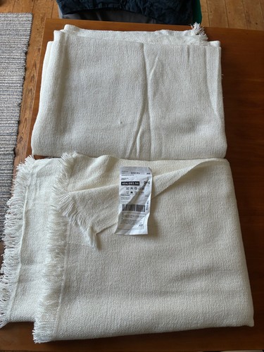 Ikea ingrun cream - 2, throws