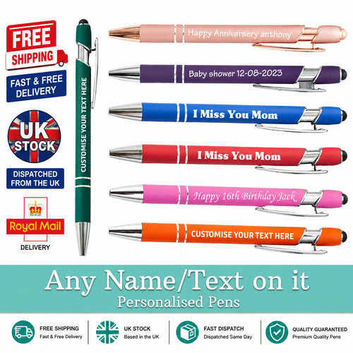 Personalised pens 500 bulk - pens,