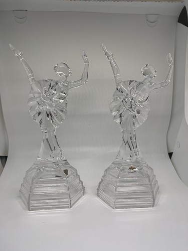 Italian crystal ballerina set - ballerina,