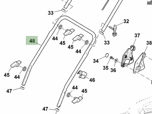 Genuine john deere r47v - genuine, walk