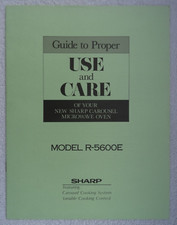 SHARP CAROUSEL MICROWAVE OVEN