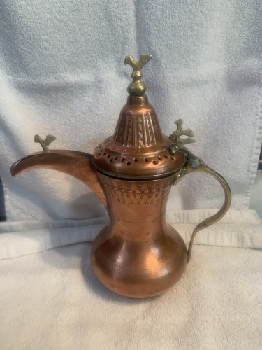 Copper and brass turkish - and,