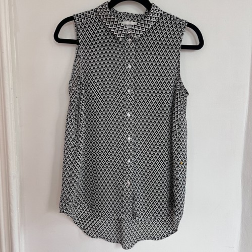 Sleeveless button front - h&m,