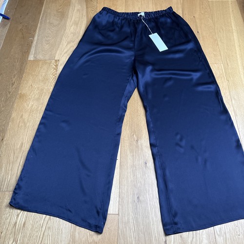 Arket silk wide leg trousers - silk,