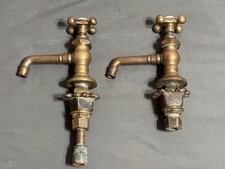 Vtg ATLAS brass CROSS HANDLE