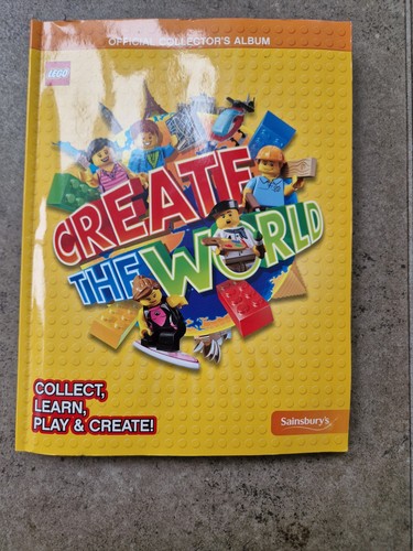 Lego create the world cards - world,