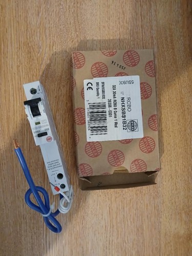 Wylex rcbo 32a 30ma type - b, 6ka