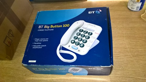 Big button 100 corded - button,