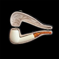 Meerschaum Pipe handmade smoking tobacco pipe 9mm filter or standart unsmoked