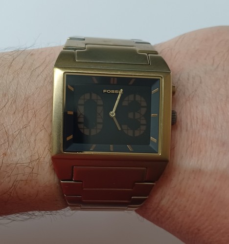 Fossil big tic rectangular - fossil, tv