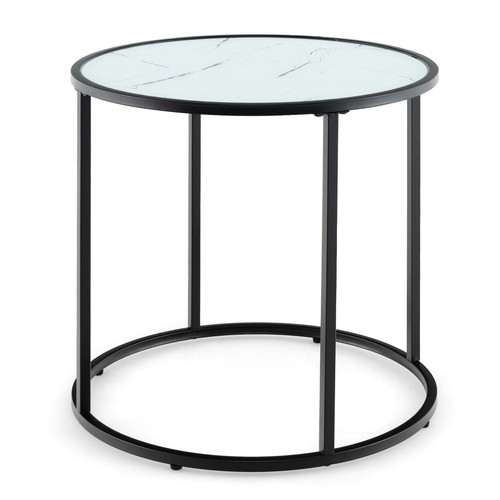50cm round side table with - 50cm,