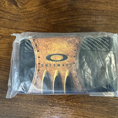Oakley wallet rare - black, weave