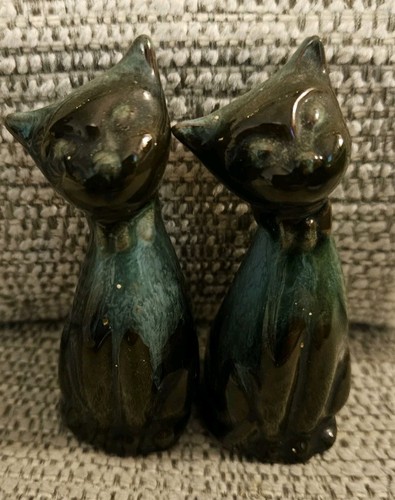 Pair vintage canadian blue - pair,