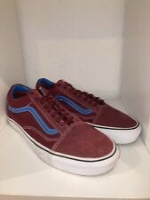 Rare Vintage Claret And Blue Vans Size 12 West Ham Aston Villa Burnley