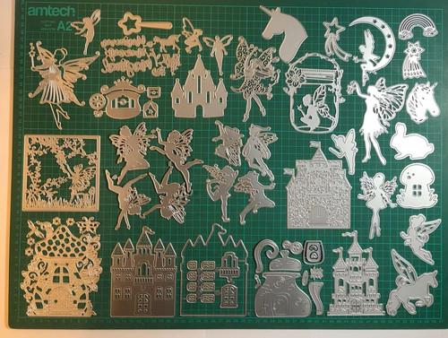 Fairy castle die sets - fairy,